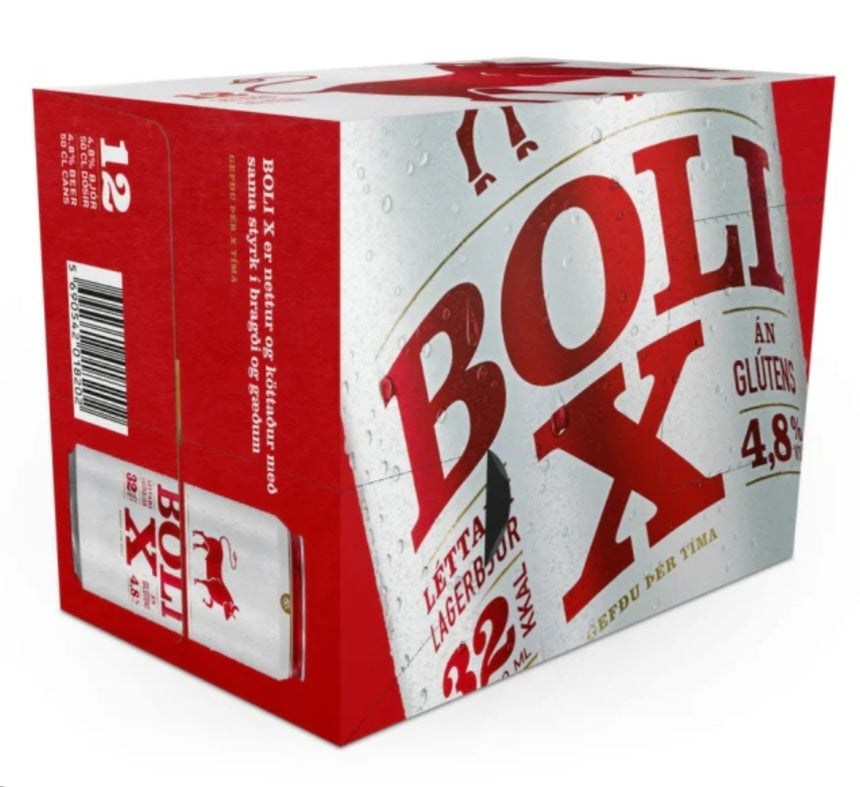 Boli X 12 x 500 ml.