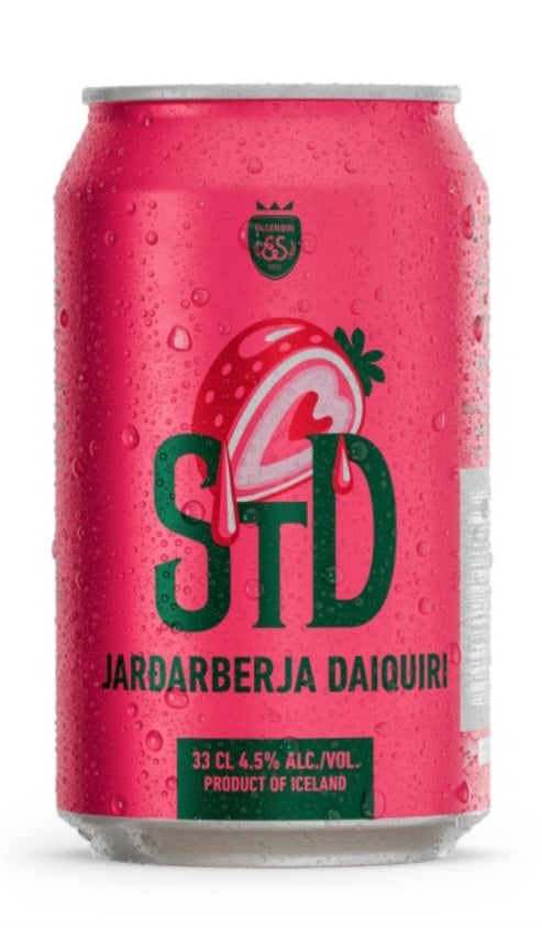 STD - Jarðaberja daiquiri 0,33 l.