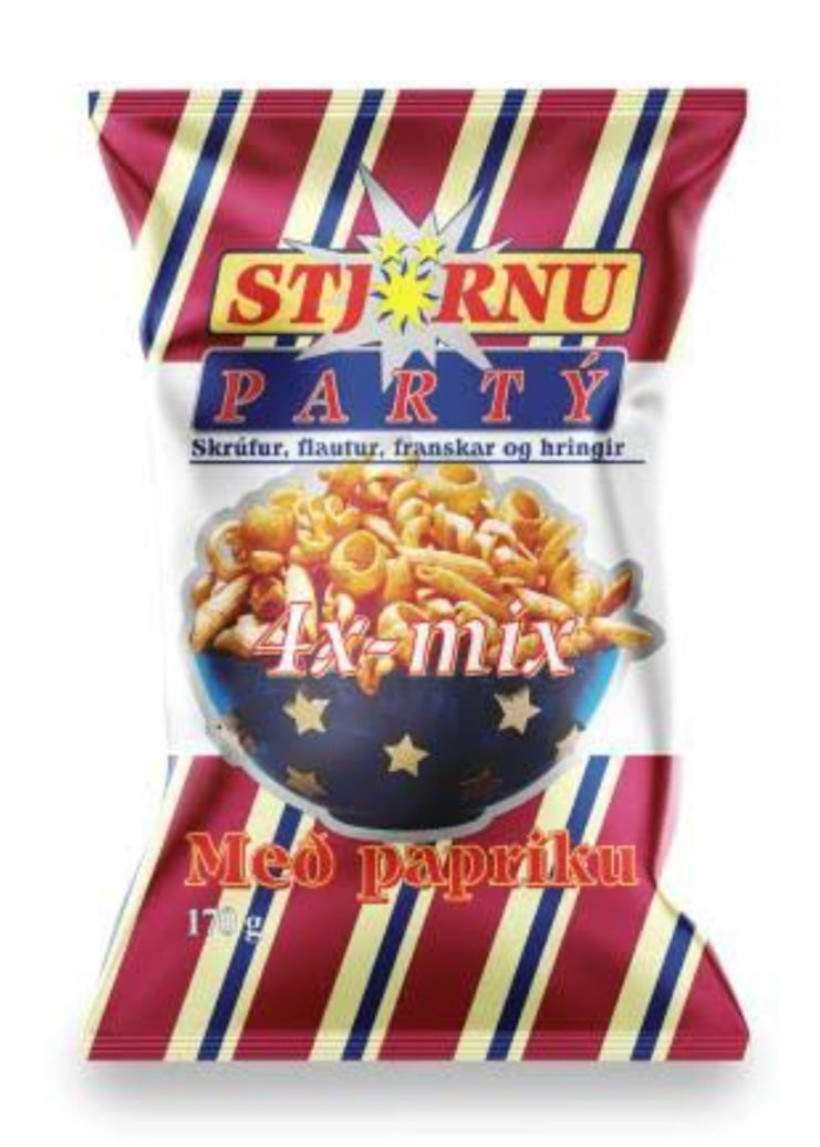 Stjörnu Partý Mix Paprika