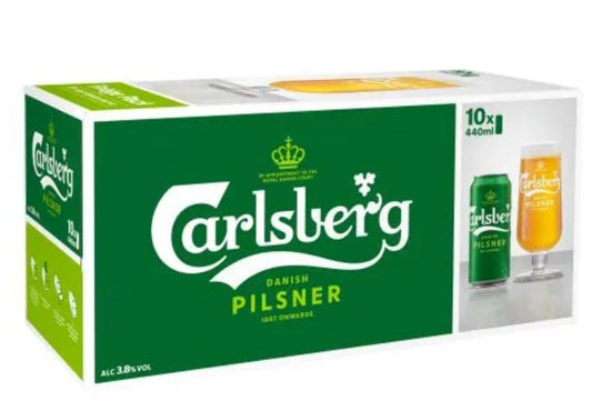Carlsberg Pilsner 10 x 0, 33 l.
