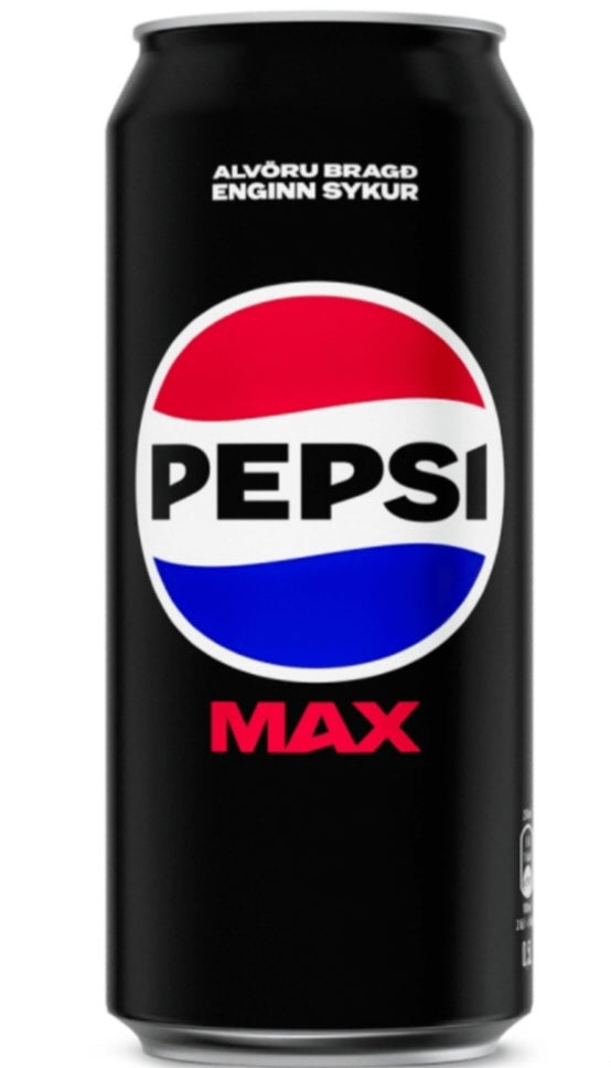 Pepsi Max dós 0,33 l.