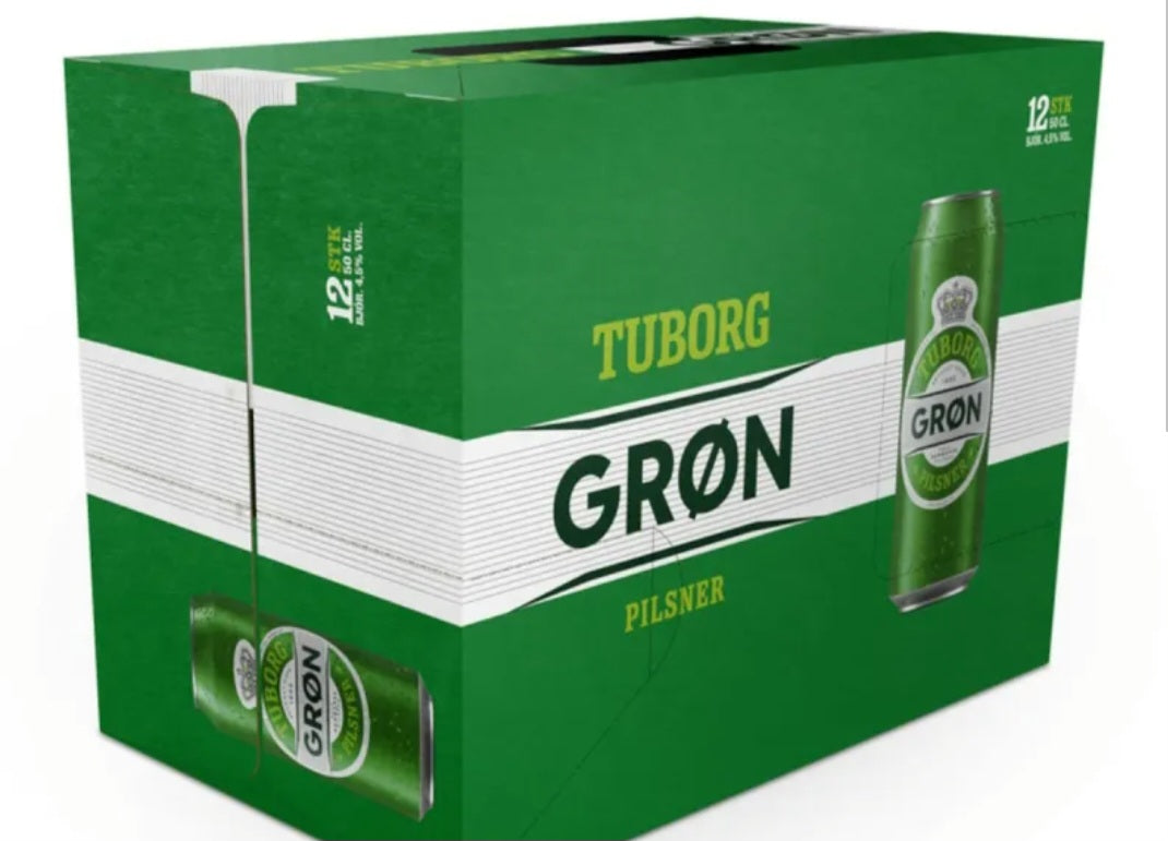 Tuborg Green 12 x 500 ml.