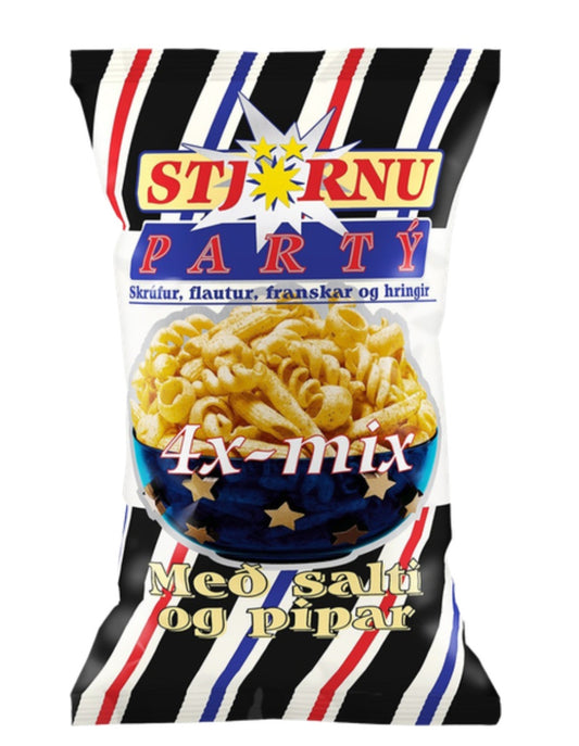 Stjörnu Partý Mix salt og pipar